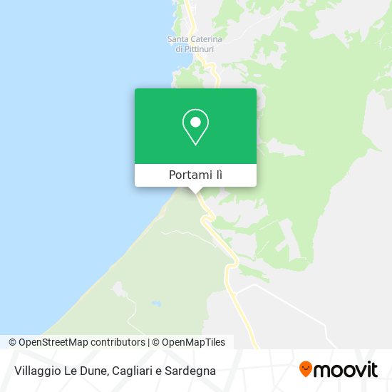 Mappa Villaggio Le Dune
