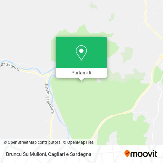 Mappa Bruncu Su Mulloni