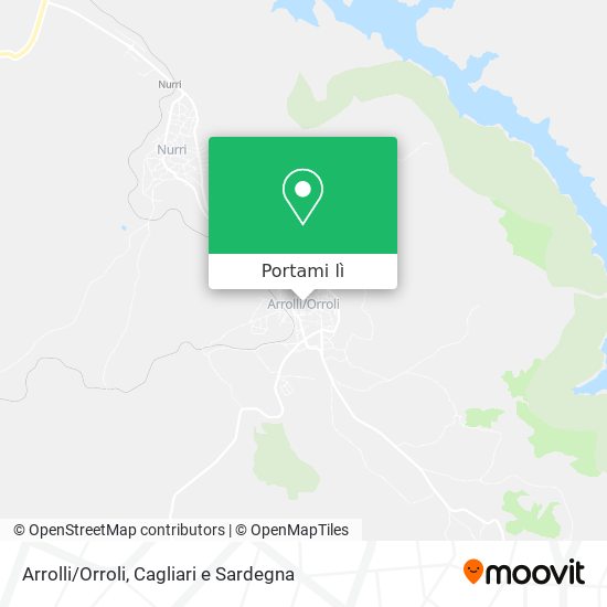 Mappa Arrolli/Orroli