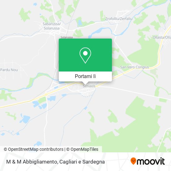 Mappa M & M Abbigliamento