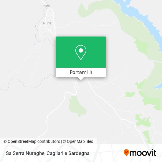 Mappa Sa Serra Nuraghe
