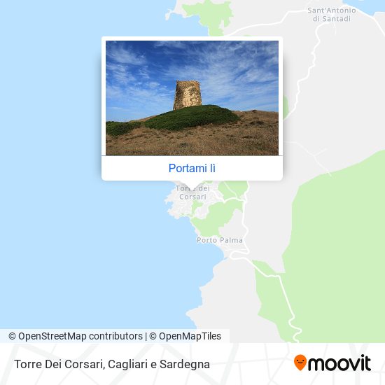 Mappa Torre Dei Corsari