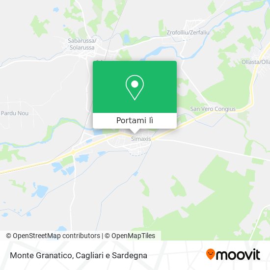 Mappa Monte Granatico