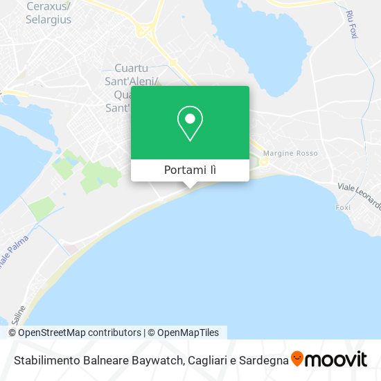 Mappa Stabilimento Balneare Baywatch