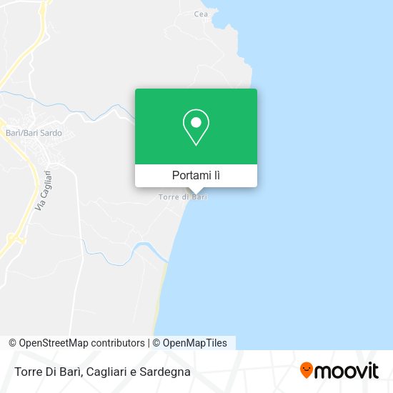 Mappa Torre Di Barì