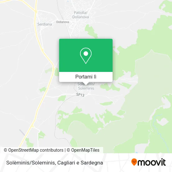 Mappa Solèminis/Soleminis