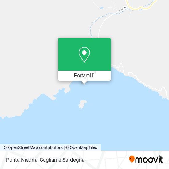 Mappa Punta Niedda
