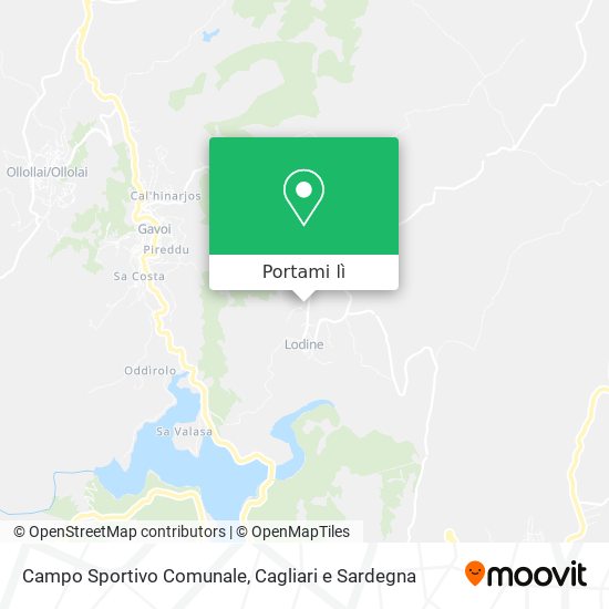 Mappa Campo Sportivo Comunale
