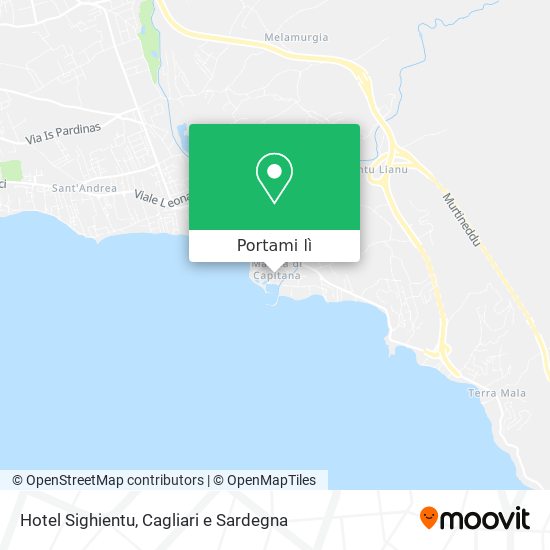 Mappa Hotel Sighientu