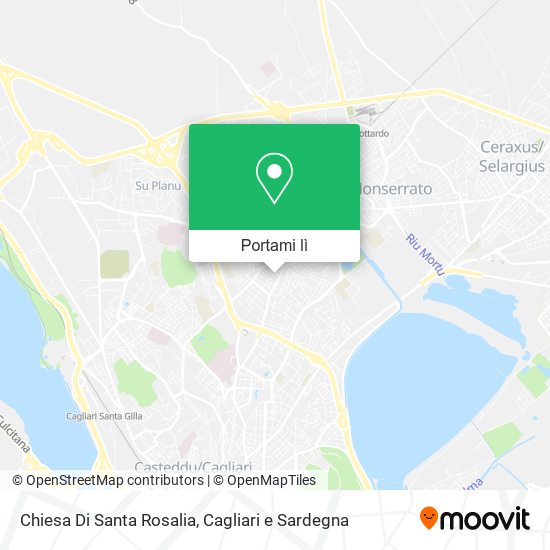 Mappa Chiesa Di Santa Rosalia