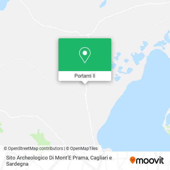 Mappa Sito Archeologico Di Mont'E Prama