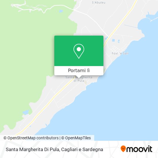 Mappa Santa Margherita Di Pula