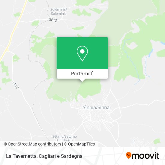 Mappa La Tavernetta