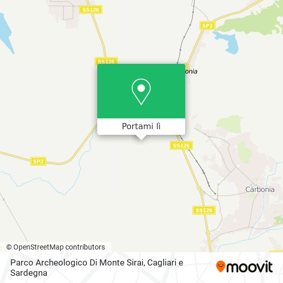 Mappa Parco Archeologico Di Monte Sirai