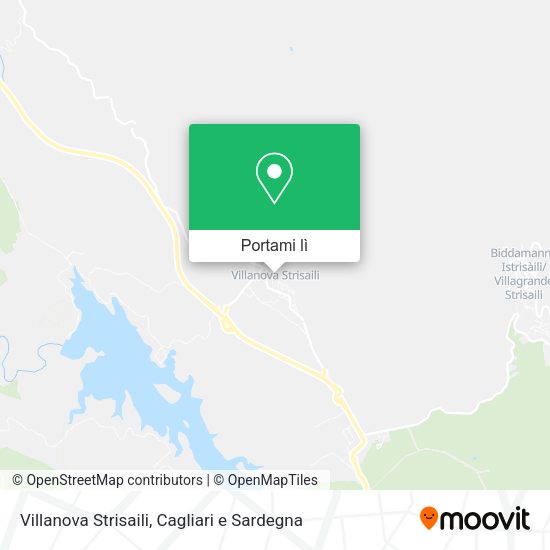 Mappa Villanova Strisaili