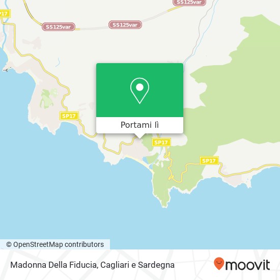 Mappa Madonna Della Fiducia