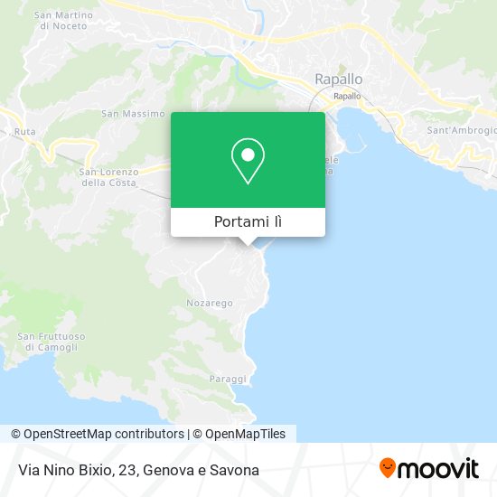 Mappa Via Nino Bixio, 23