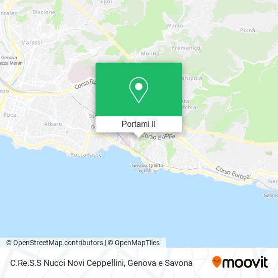 Mappa C.Re.S.S Nucci Novi Ceppellini