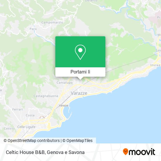 Mappa Celtic House B&B