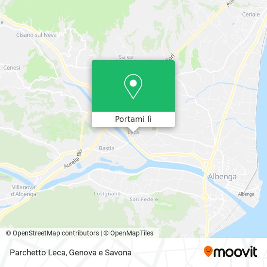 Mappa Parchetto Leca