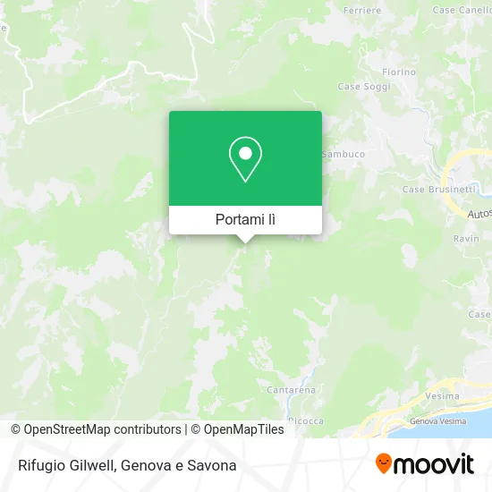 Mappa Rifugio Gilwell