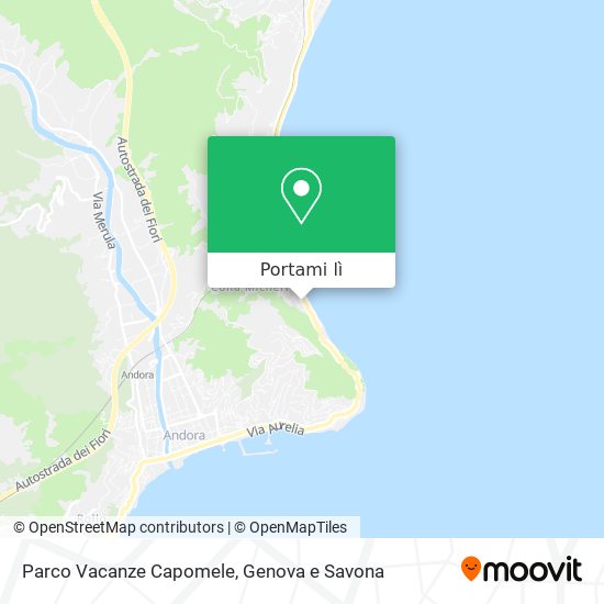 Mappa Parco Vacanze Capomele
