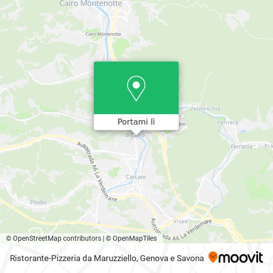 Mappa Ristorante-Pizzeria da Maruzziello