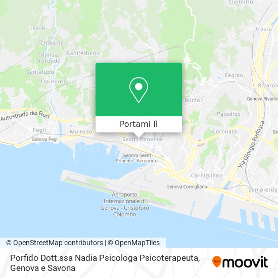Mappa Porfido Dott.ssa Nadia Psicologa Psicoterapeuta