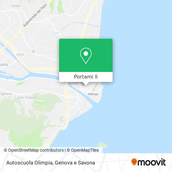 Mappa Autoscuola Olimpia