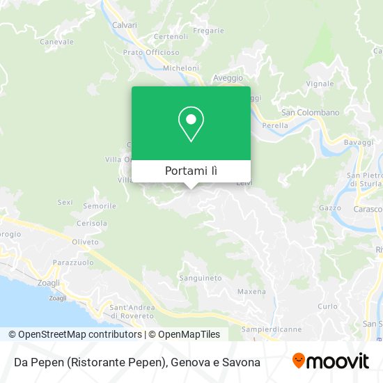 Mappa Da Pepen (Ristorante Pepen)