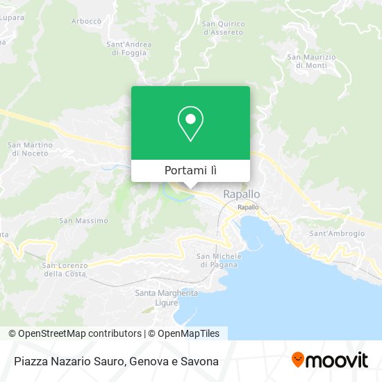 Mappa Piazza Nazario Sauro