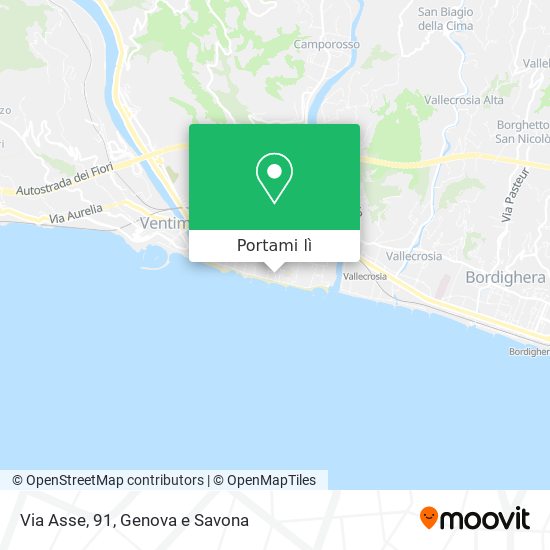 Mappa Via Asse, 91