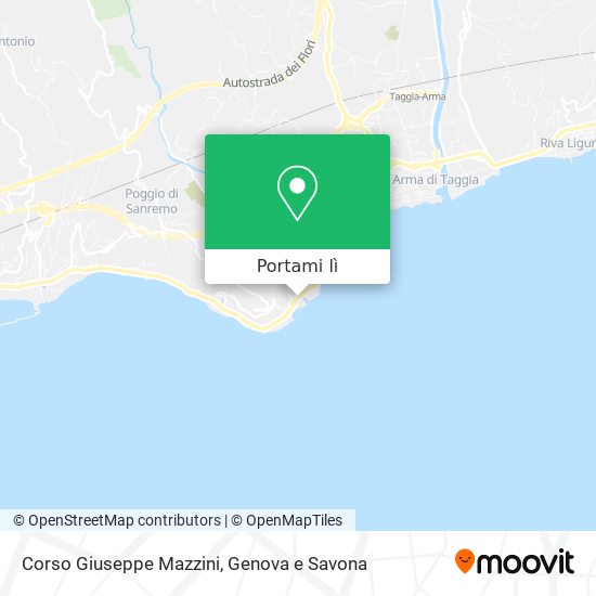 Mappa Corso Giuseppe Mazzini