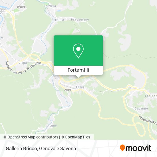 Mappa Galleria Bricco