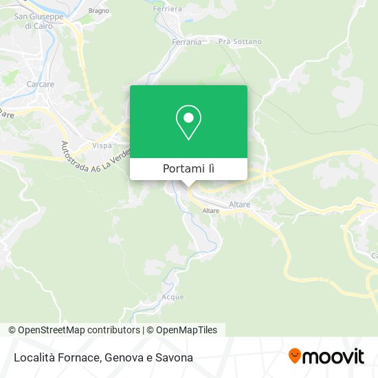 Mappa Località Fornace