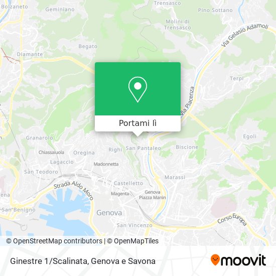 Mappa Ginestre 1/Scalinata