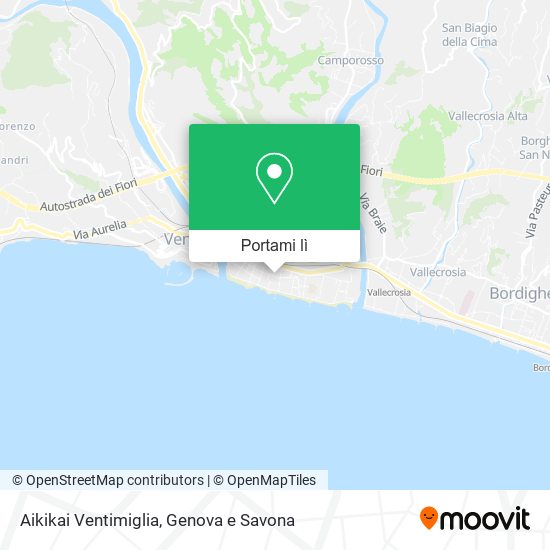 Mappa Aikikai Ventimiglia