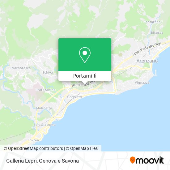 Mappa Galleria Lepri