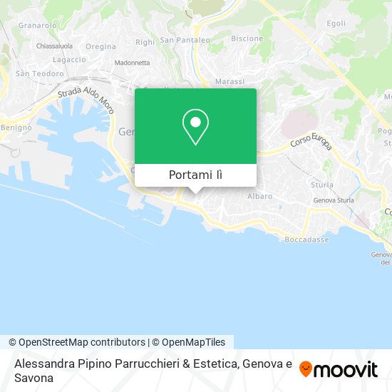 Mappa Alessandra Pipino Parrucchieri & Estetica
