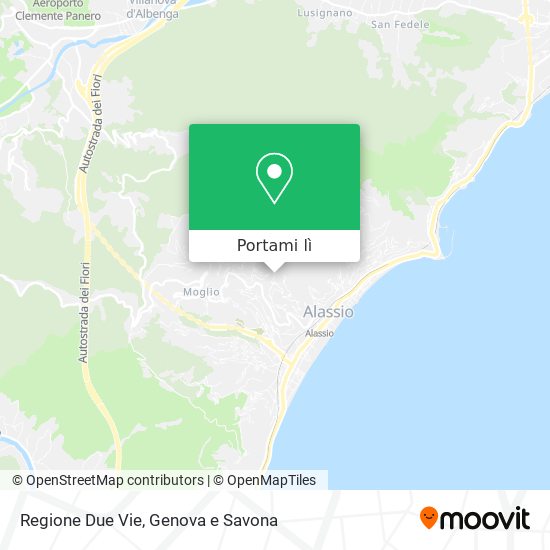 Mappa Regione Due Vie