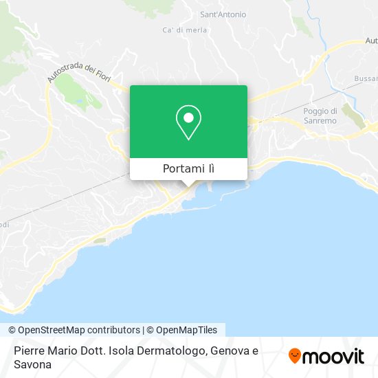 Mappa Pierre Mario Dott. Isola Dermatologo