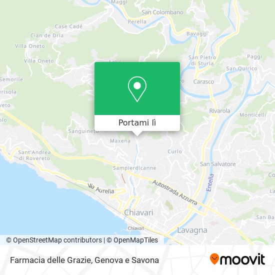 Mappa Farmacia delle Grazie