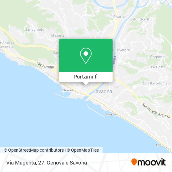 Mappa Via Magenta, 27