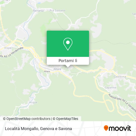 Mappa Località Mongallo