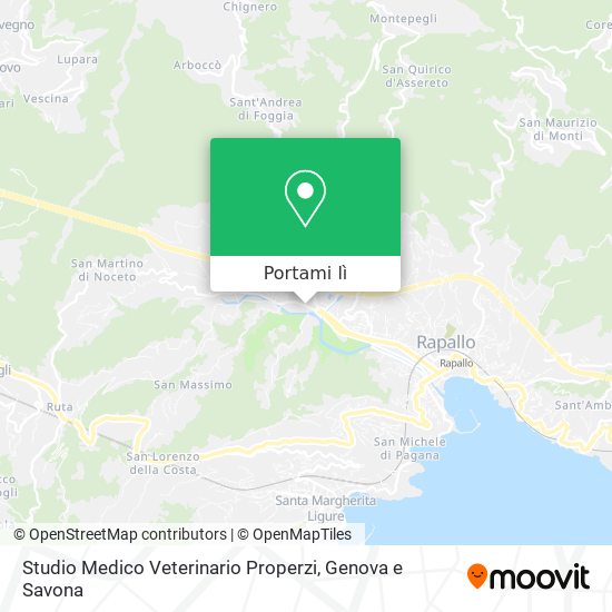 Mappa Studio Medico Veterinario Properzi