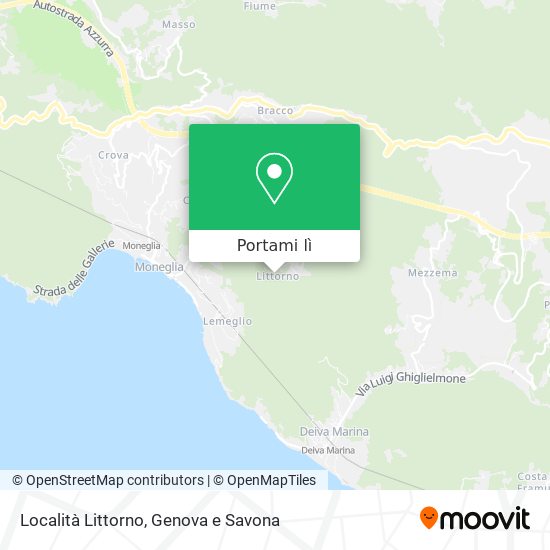 Mappa Località Littorno