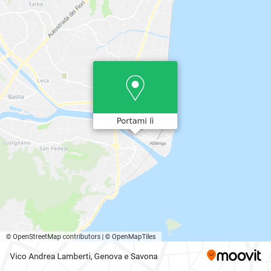 Mappa Vico Andrea Lamberti