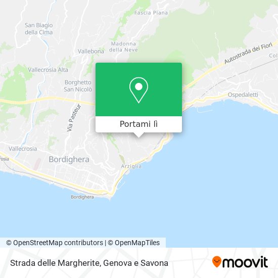 Mappa Strada delle Margherite