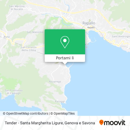 Mappa Tender - Santa Margherita Ligure