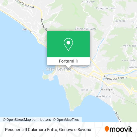 Mappa Pescheria Il Calamaro Fritto